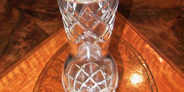 Irish Crystal 7 Inch Bud Vase Rockwell Antiques Dallas