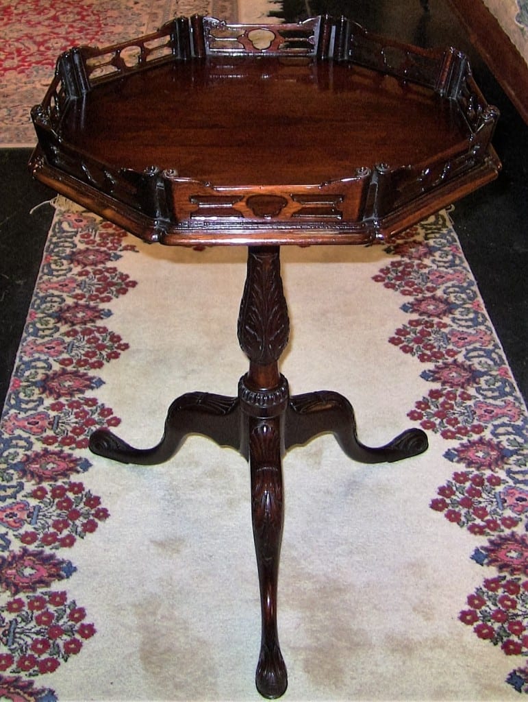 20C American Chinese Chippendale Style Table - The Company of Master Craftsmen - Sloane (10)