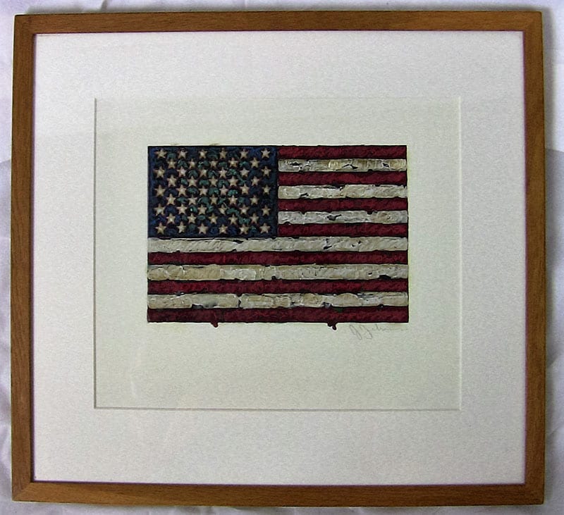 Flag by Jasper Johns