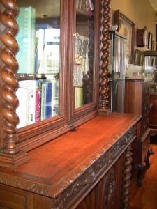 19C French Provincial Oak Bookcase (19)