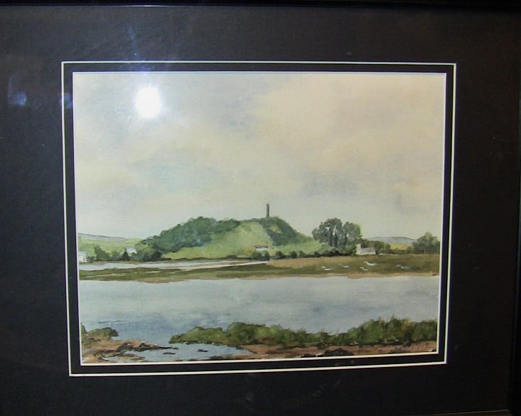 Irish Art - M McLoughlin - Watercolour - Estuary