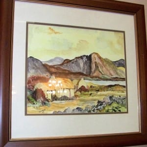 Irish art - Large Watercolour - In the Style of Paul Henry -