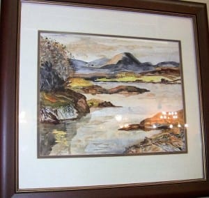 Irish art - Large Watercolour - In the Style of Paul Henry -