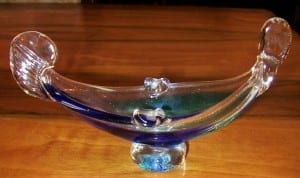 Murano Art Glass Gondola Dish (3)