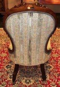 Early 19C French Louis XVI Walnut Boudoir/Bedroom Chair