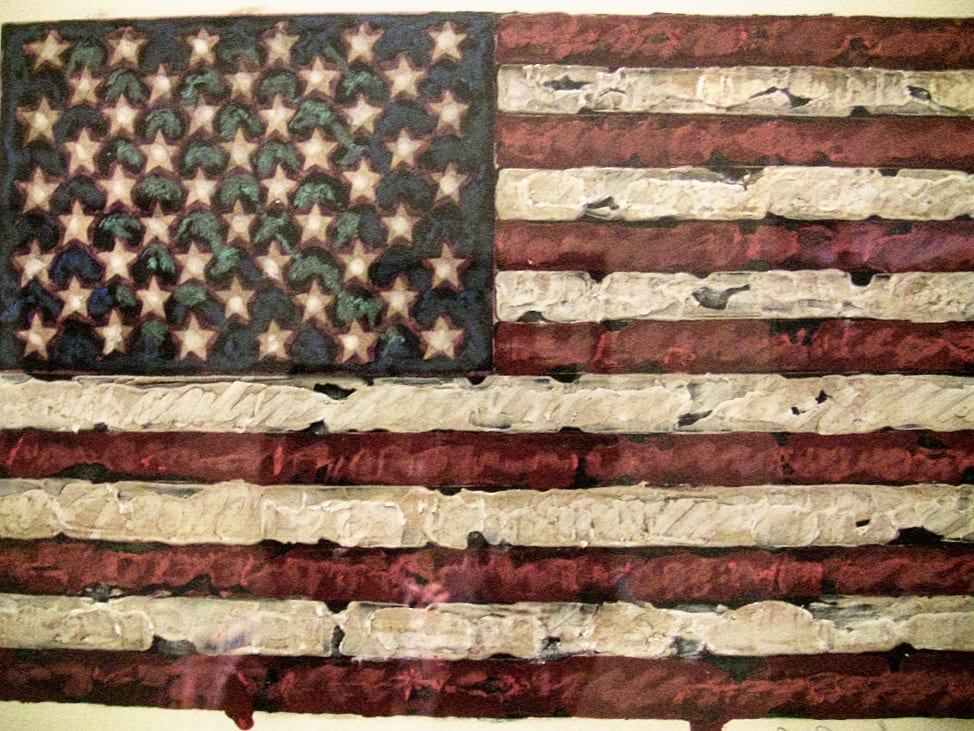 Flag by Jasper Johns