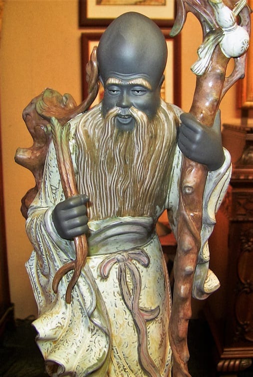 Lladro Retired Chinese Farmer Figurines