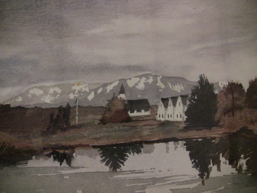 Winter Lake by McLaughlin