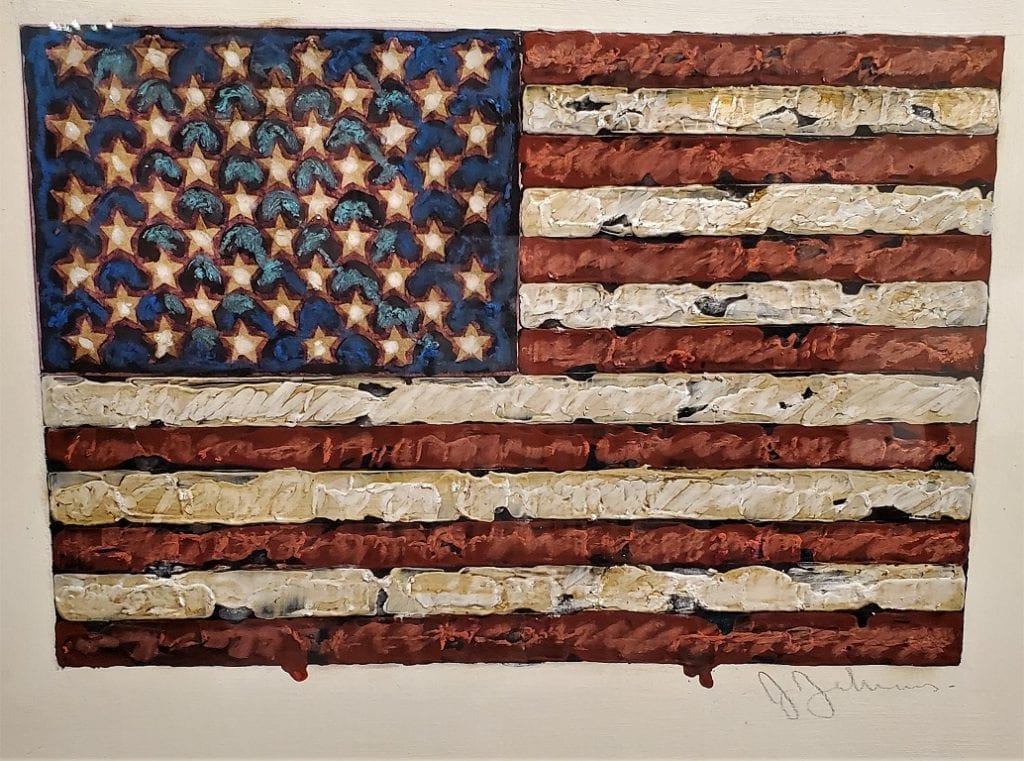 Flag by Jasper Johns